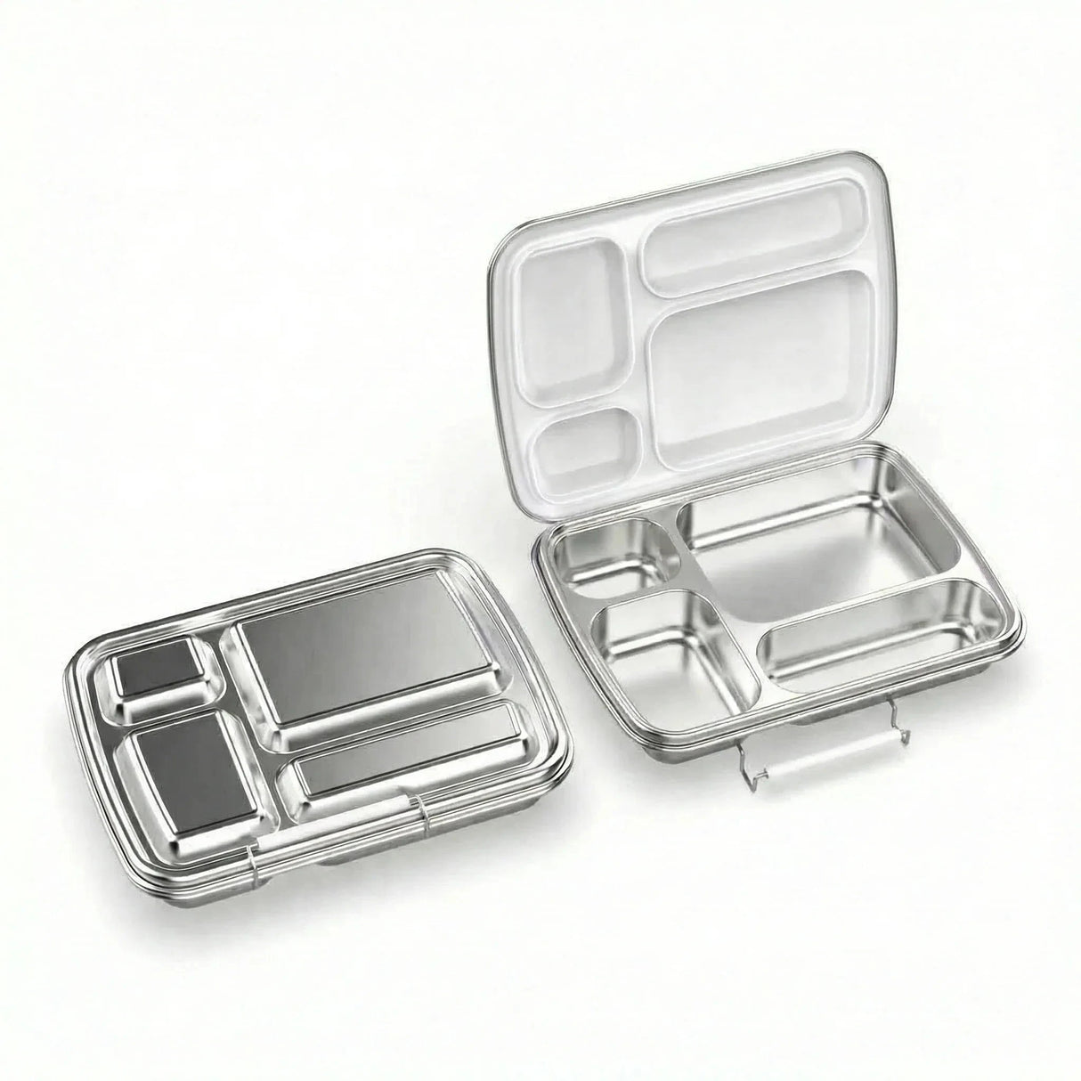 Suztain Madkasse 4 Rum - Hvid