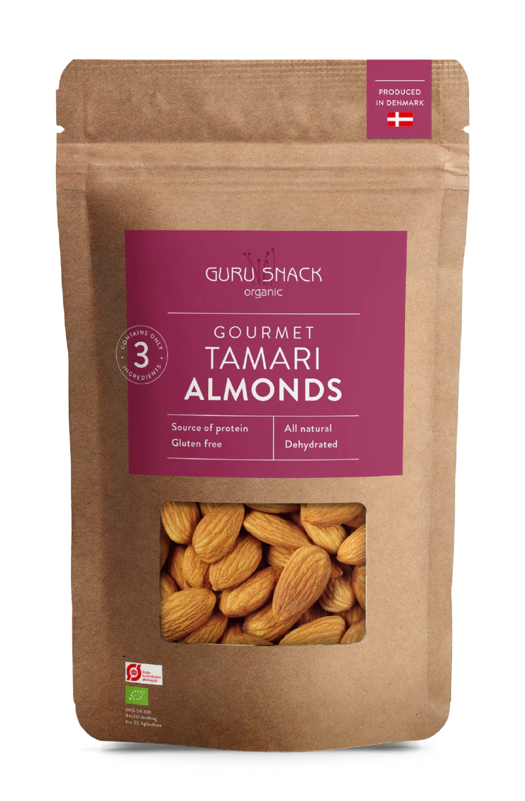 Guru Snack Gourmet Tamari Almonds - 100 Gram