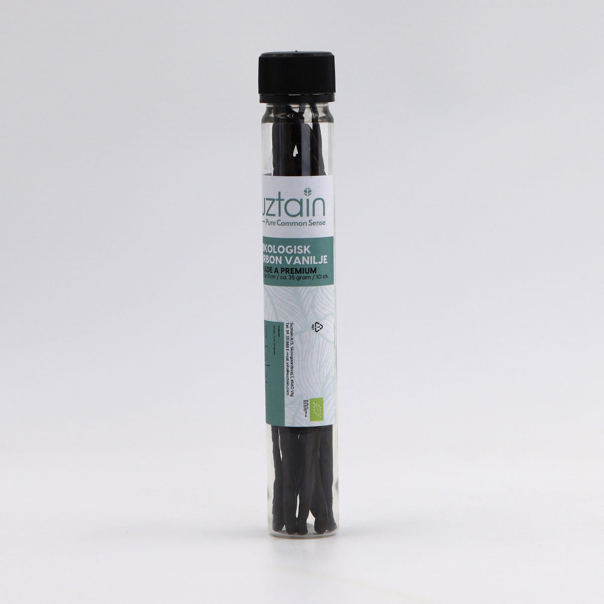 Suztain Økologiske Madagascar Vaniljestænger - 10 STK