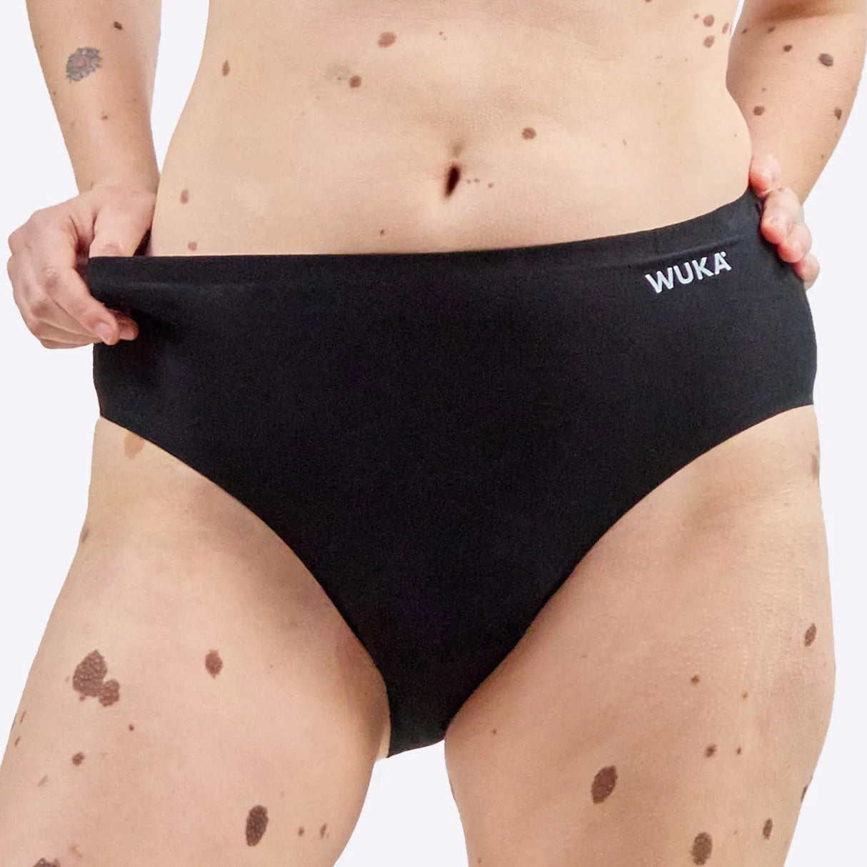 Wuka Menstruationstrusse Stretch Cotton Midi Brief - Heavy Flow