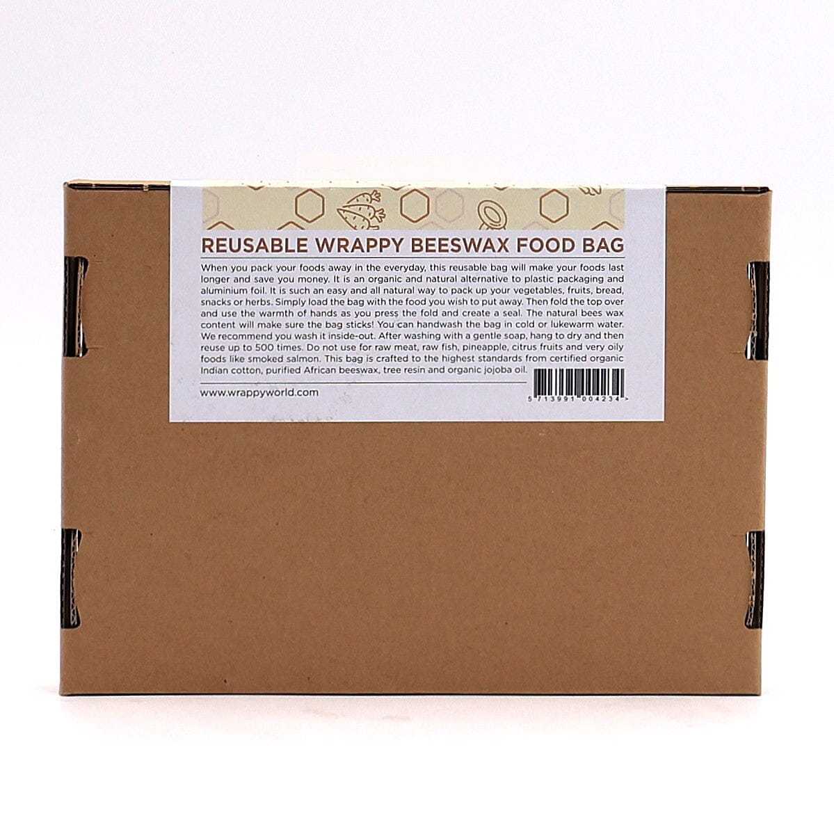 Wrappy Brød & Grønt Pose - XL