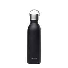 Load image into Gallery viewer, Qwetch Drikkeflaske Active 600 ml - Matt Black
