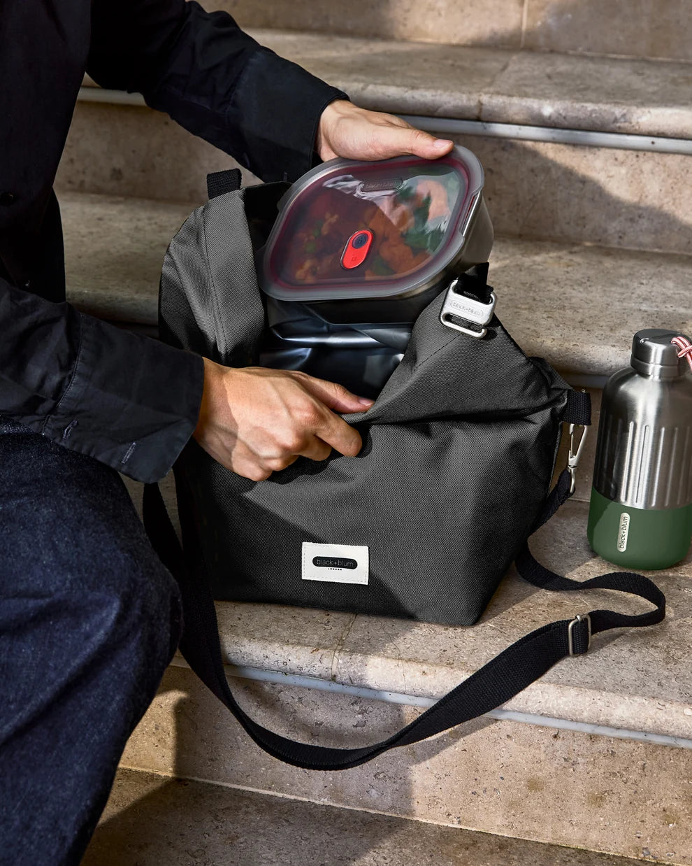Black & Blum Lunch Bag 10 L - Black