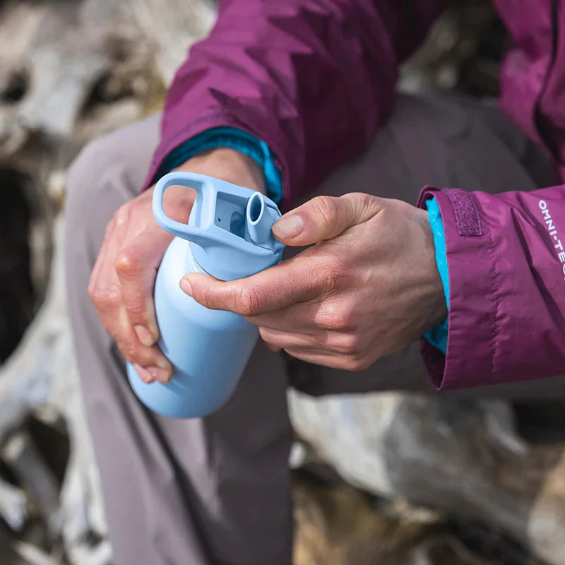 Klean Kanteen 532ml Classic Drikkedunk Sugerør - Clear Sky