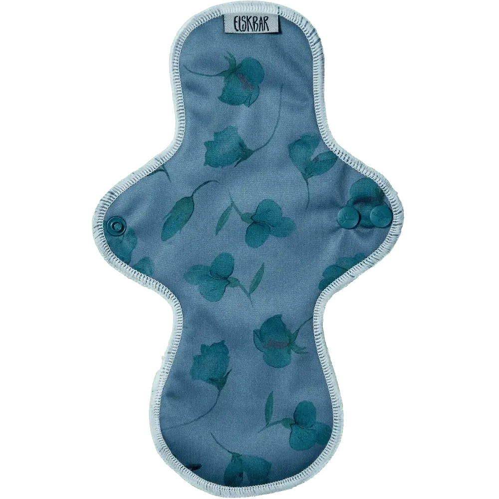 Elskbar Stofbind Medium Flow - Butterfly Pea