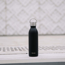 Load image into Gallery viewer, Qwetch Drikkeflaske Active 600 ml - Matt Black
