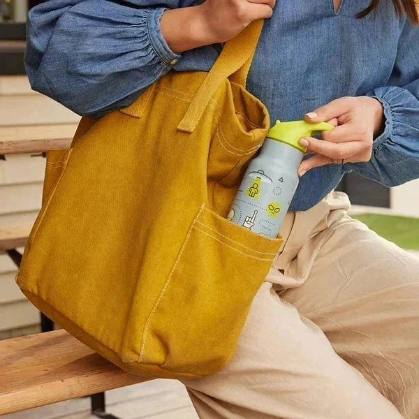 Klean Kanteen Termo Drikkedunk I Rustfrit Stål Til Børn 355 ML - Dino Skate