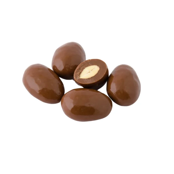 Økologiske Mandler Med Mælkechokolade - 250 Gram