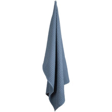 Indlæs billede til gallerivisning The Organic Company Badehåndklæde - Grey Blue
