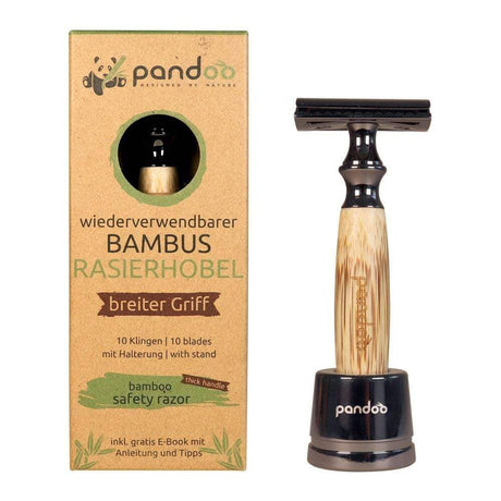 Pandoo Barberskraber Safety Razor - Bambus