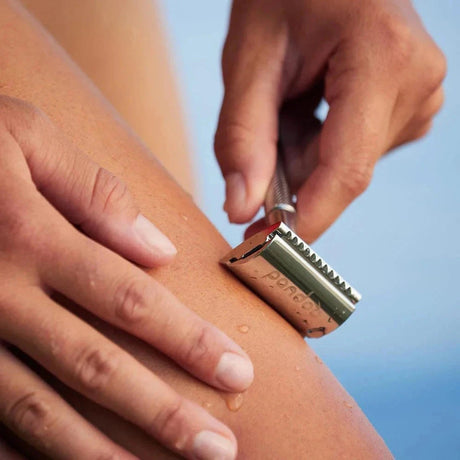 Pandoo Barberskraber Safety Razor - Metal Sort