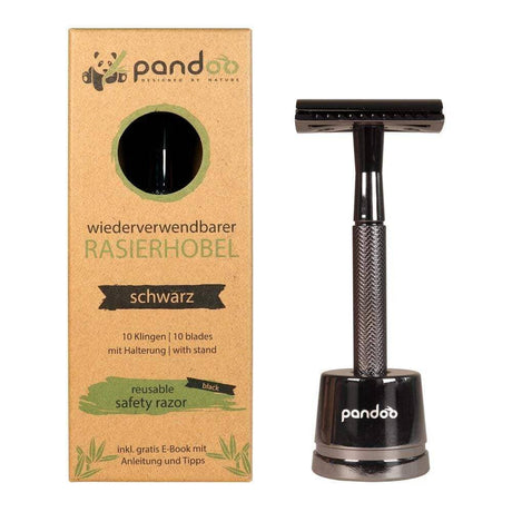 Pandoo Barberskraber Safety Razor - Metal Sort