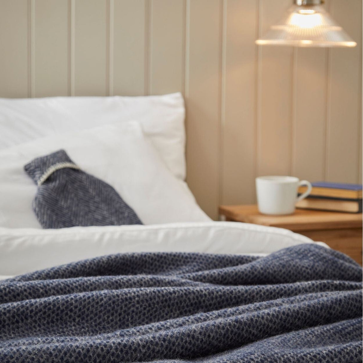 Tweedmill Varmedunk - Fishbone Navy
