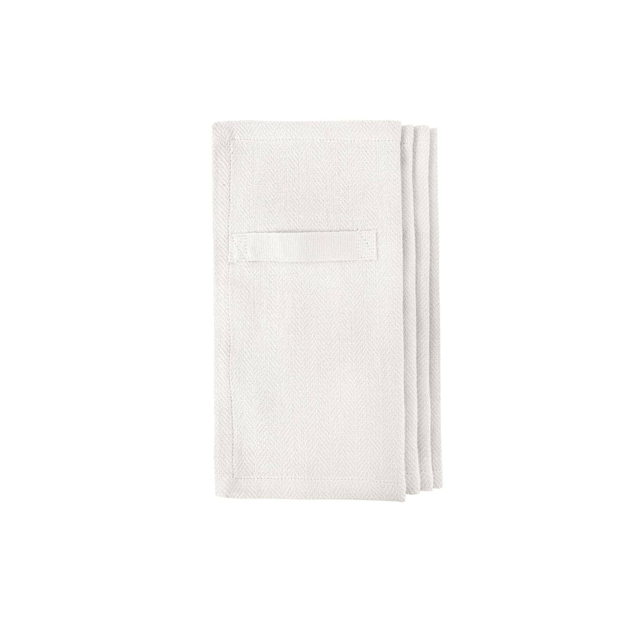Stofservietter 4 stk - Natural White