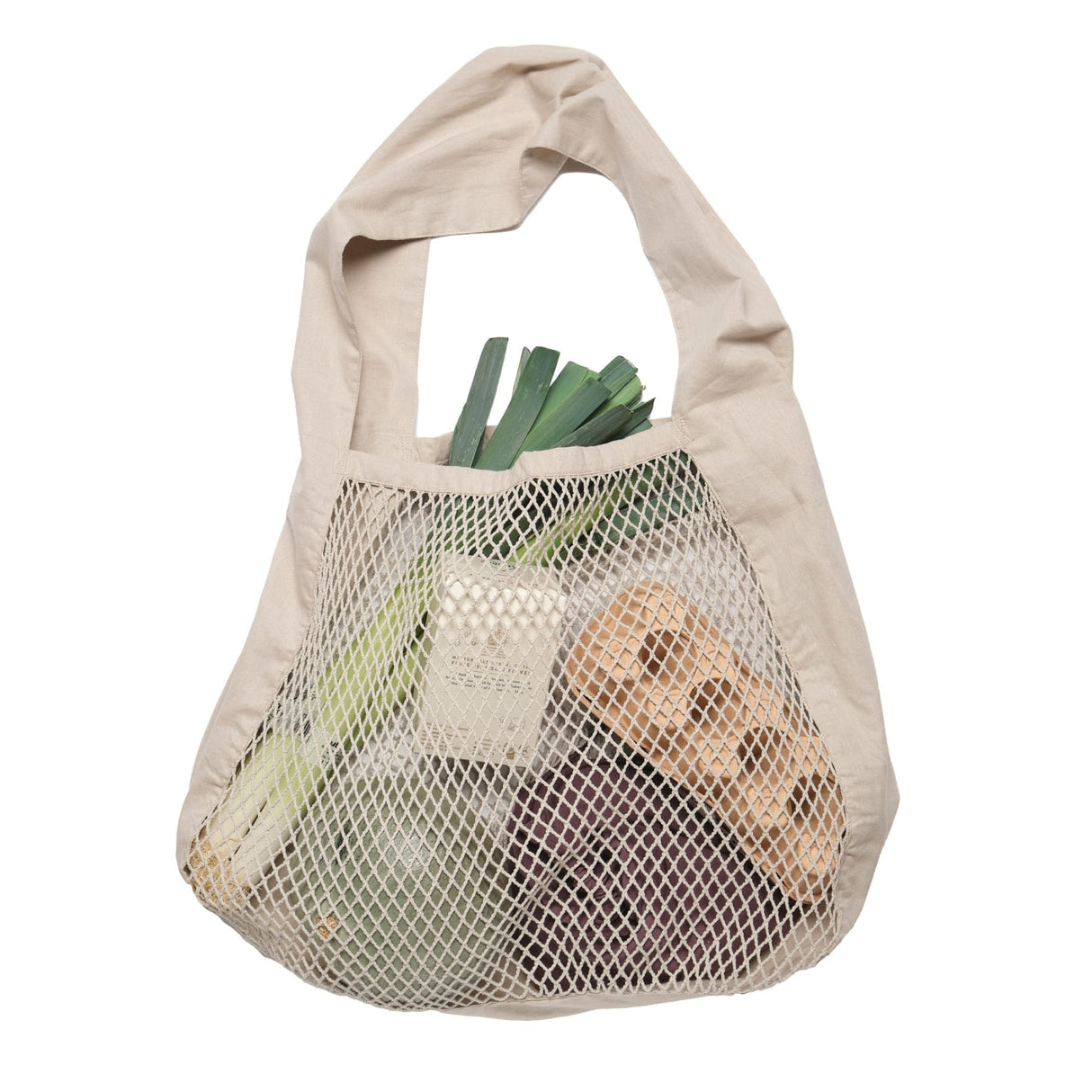 Net shoulder bag - Stone