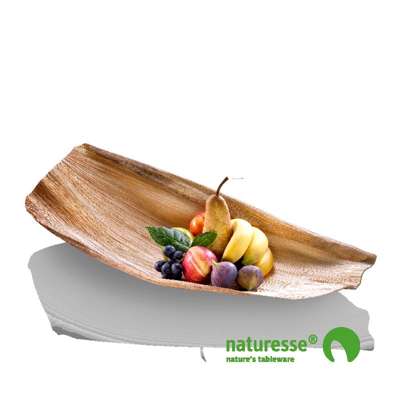 Naturesse - Helt palmeblad til anretning, frugt & chips Naturesse