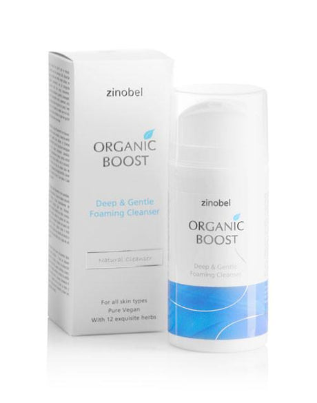 Zinobel Organic Boost Cleanser Deep & Gentle Zinobel