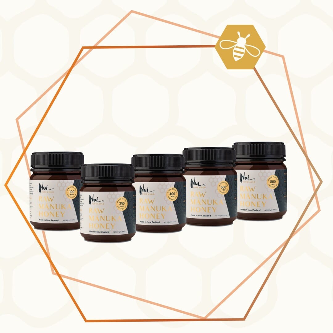 NUI ægte Manuka Honning MGO400+ 250g
