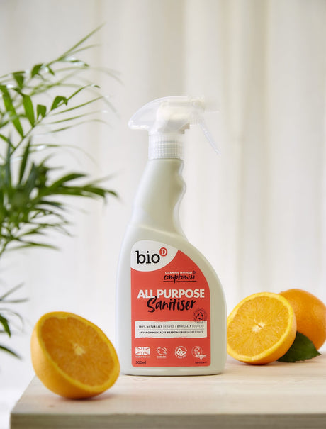 BIO-D - All-Purpose Sanitiser og Rengøringsspray - 500 ml