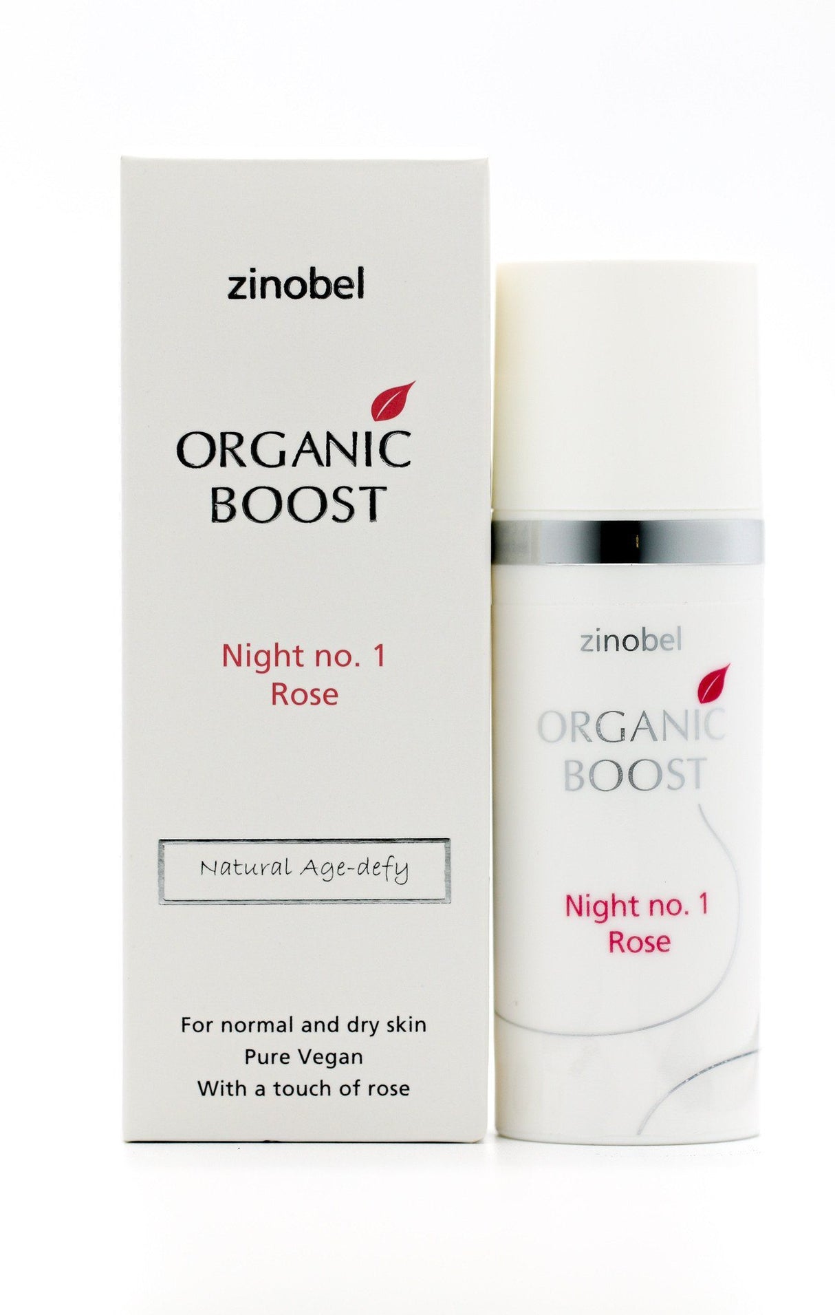 Zinobel Organic Boost Night No. 1 - Rose. 50ml Zinobel