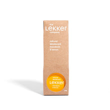 Load image into Gallery viewer, Lekker Deodorant - Mandarin &amp; Citrus
