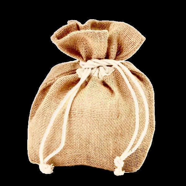 Suztain - Zero waste indpakning Jute pose 5L - 25x20x10 cm - jutepose Suztain