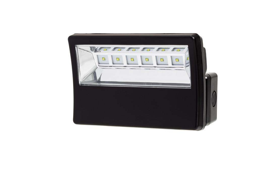 Mightylite Floodlight 16W sort, lille effektiv LED projektør Y•E•S