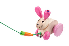 Load image into Gallery viewer, Selecta Hanna Hoppel - Pull-along toy, rabbit
