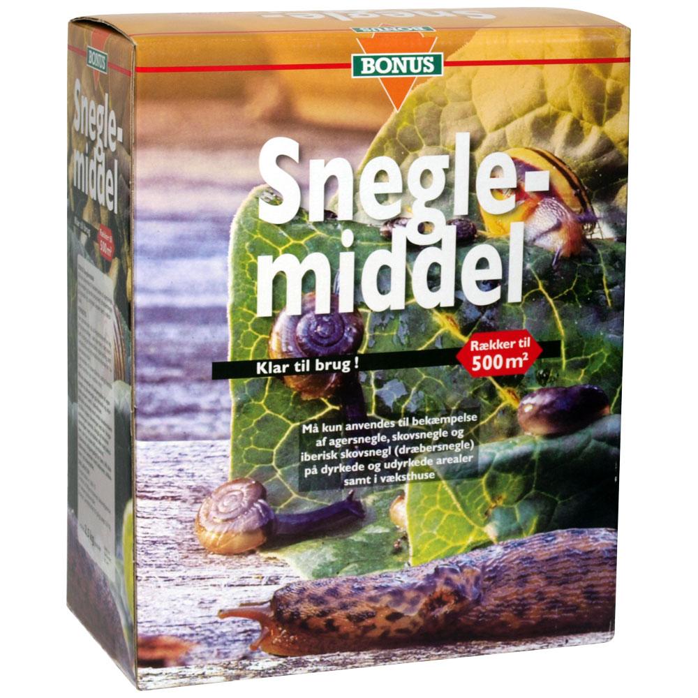 Bonus - Ferramol Sneglemiddel - 2,5 kg. Bonus