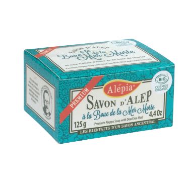 Alépia – Premium Aleppo Soap – Dead Sea Mud – Økologisk – 125g Alépia