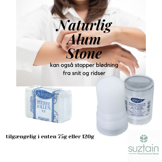 Alépia - Krystal Deostick i ét stykke - Uden emballage - 75g Alépia