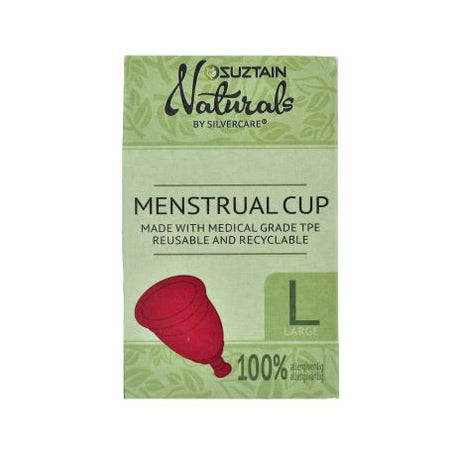 Silvercare by Suztain - Menstruations kop - Str. L Silvercare