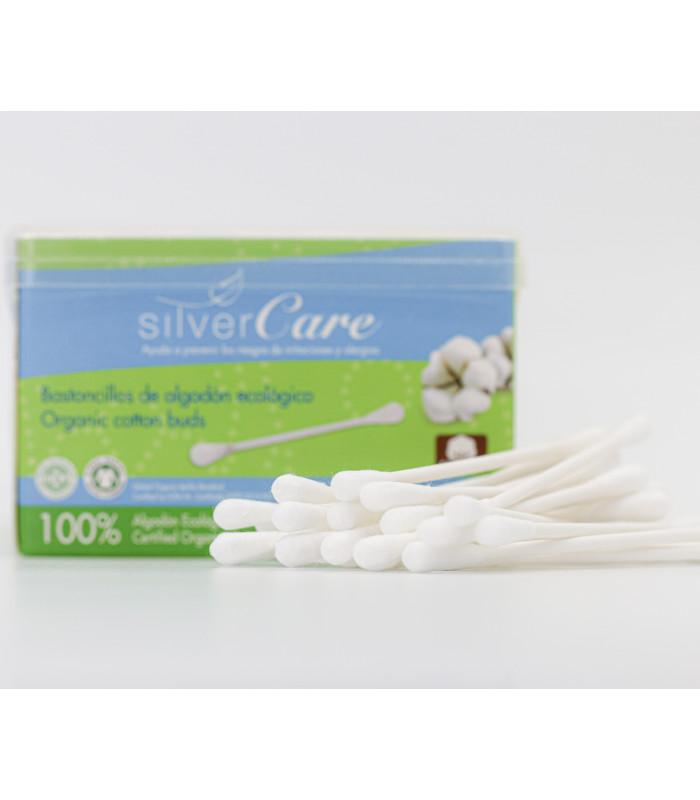 Silvercare - Økologiske vatpinde Silvercare