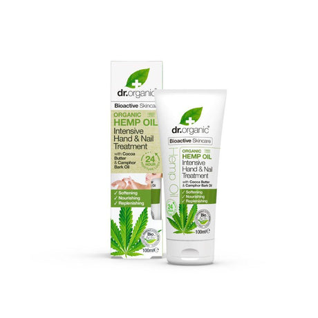 Dr. Organic - Økologisk håndcreme med Hamp - 100ml Dr. Organic