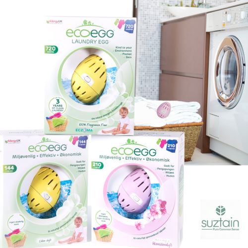 Ecoegg vaskeæg m/duft, 144 vaske Ecoegg