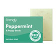 Friendly - Sæbebar med Pebermynte & Birkes - 95 gram Friendly Soap