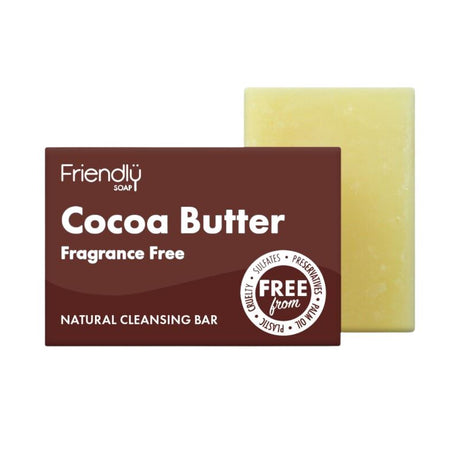 Friendly - Ansigtssæbe med Kakaosmør - 95 gram Friendly Soap