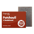 Friendly Soap - Patchouli & Sandalwood - 100% Naturlig og Vegansk Friendly Soap
