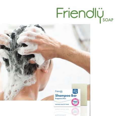 Friendly - Shampoobar - 95 gram Friendly Soap