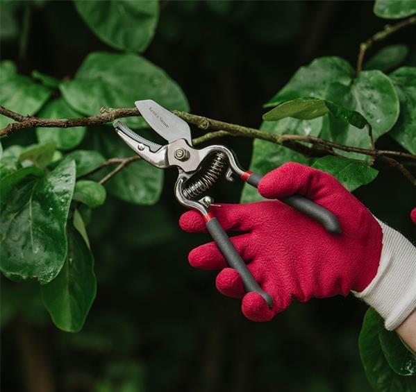 Kent & Stowe Bambus Havehandsker Rød - Kvinder (Str M) Kent & Stowe