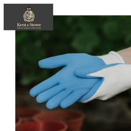 Kent & Stowe Bambus Havehandsker Lys Blå Kvinder (S) Kent & Stowe