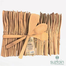 Indlæs billede til gallerivisning Suztain Naturals - Køkkenredskaber - 3 stk. - Økologisk bambus Suztain 
