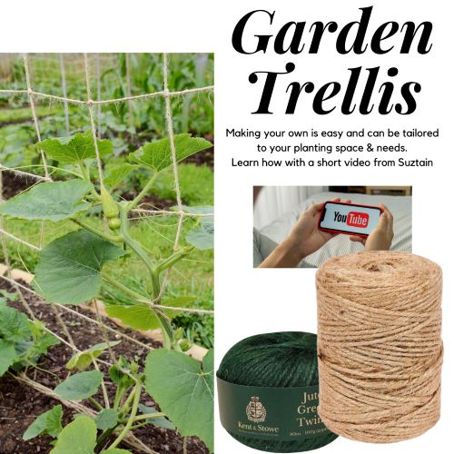 Kent & Stowe - Jute Twine Green 80m 100gm Kent & Stowe