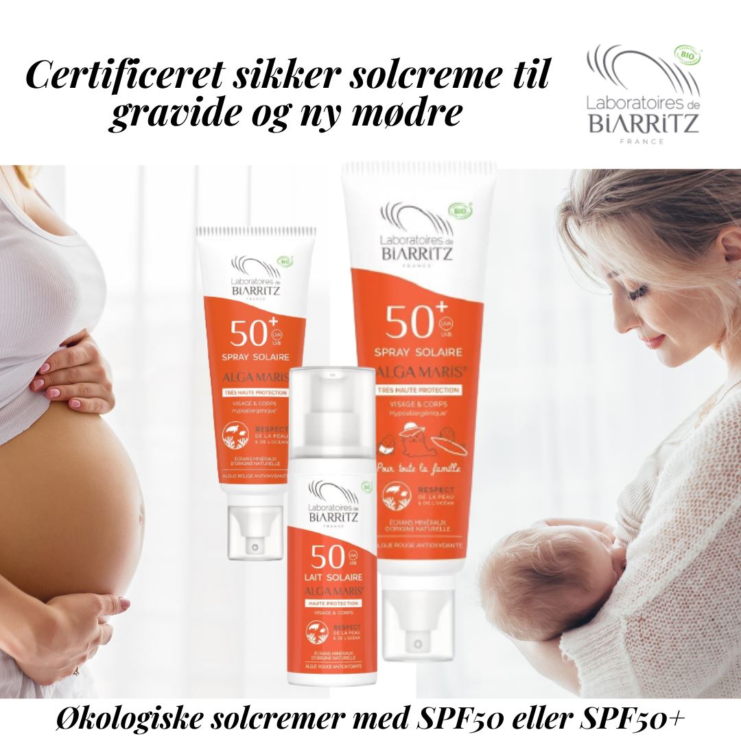 Alga Maris - Solcreme Børn - SPF50+ - 100ml - Økologisk Laboratoires de Biarritz