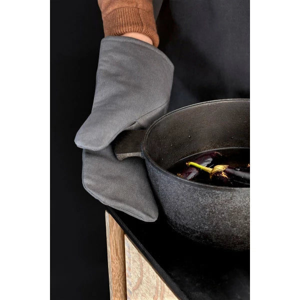 The Organic Company Grillhandsker - Dark Grey