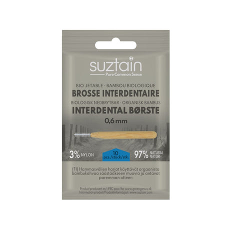 Suztain - Mellemrumsbørster - 0.6mm - 10 stk Suztain