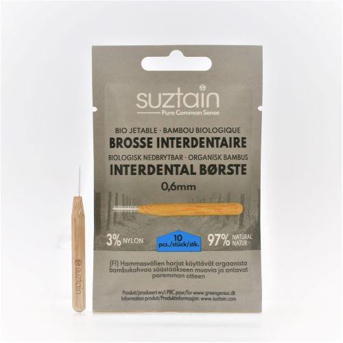Suztain - Mellemrumsbørster - 0.6mm - 10 stk Suztain