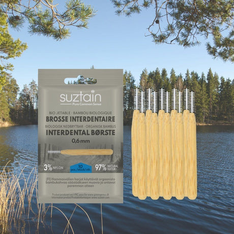 Suztain - Mellemrumsbørster - 0.6mm - 10 stk Suztain