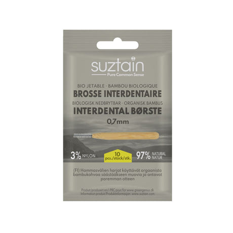 Suztain - Mellemrumsbørster - 0.7mm - 10 stk Suztain