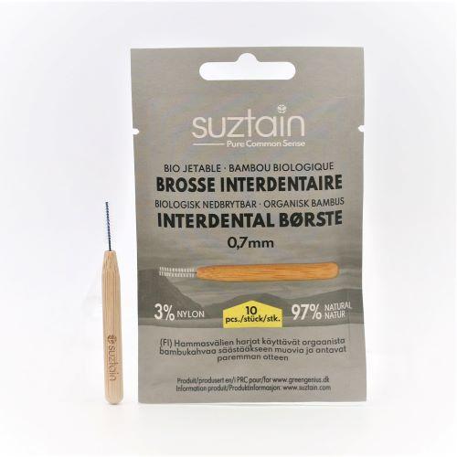 Suztain - Mellemrumsbørster - 0.7mm - 10 stk Suztain